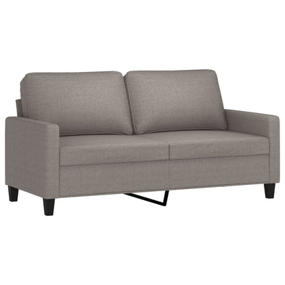 Tweezitsbank 140 cm stof taupe