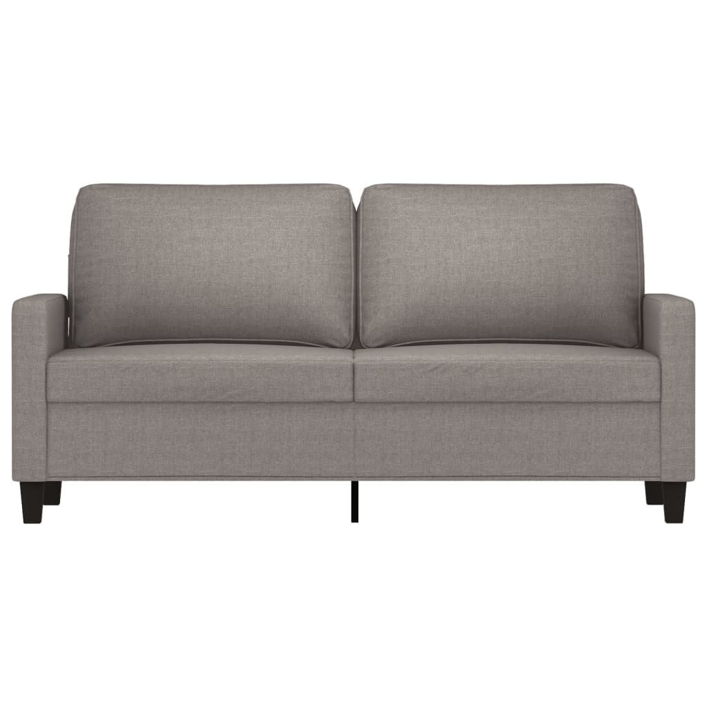 Tweezitsbank 140 cm stof taupe