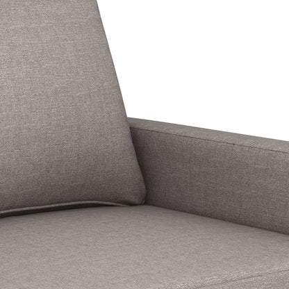 Tweezitsbank 140 cm stof taupe