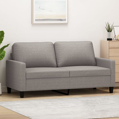 Tweezitsbank 140 cm stof taupe