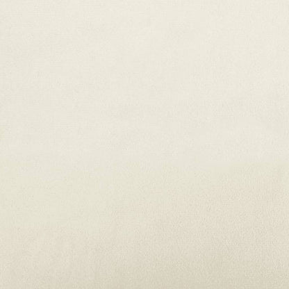 Driezitsbank 180 cm fluweel crèmekleurig