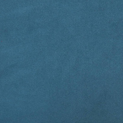 Driezitsbank 180 cm fluweel blauw