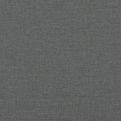 Tweezitsbank 120 cm stof donkergrijs