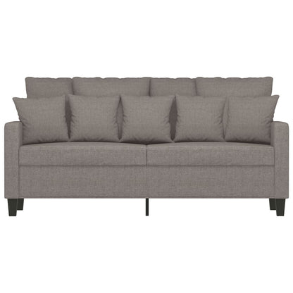 Tweezitsbank 140 cm stof taupe