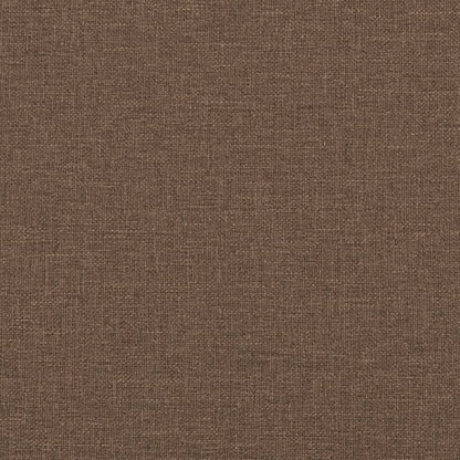 Driezitsbank 180 cm stof bruin