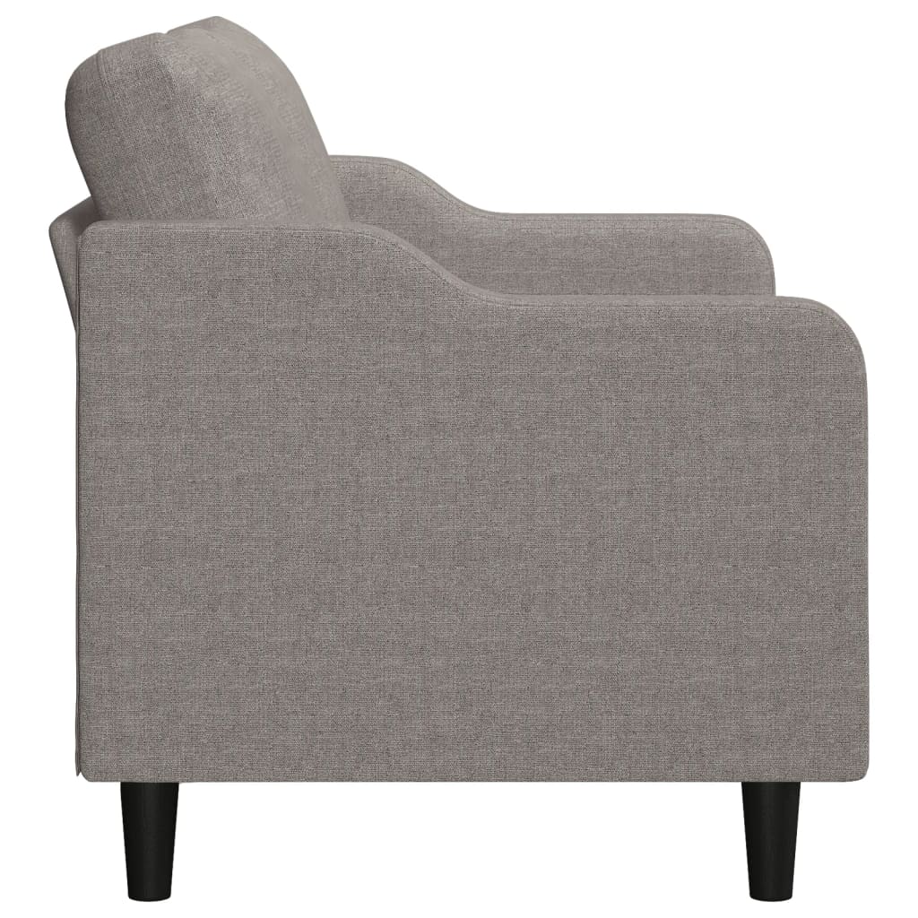 Tweezitsbank 140 cm stof taupe