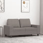 Tweezitsbank 120 cm stof taupe