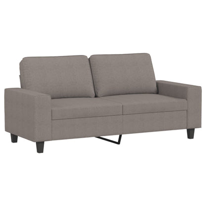 Tweezitsbank 140 cm stof taupe