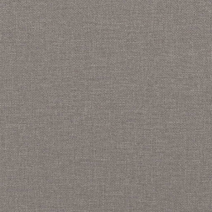 Tweezitsbank 120 cm stof taupe