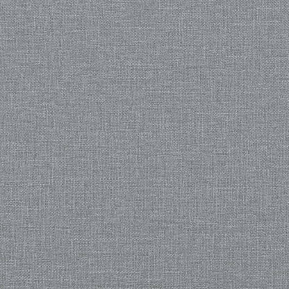 Tweezitsbank 140 cm stof lichtgrijs