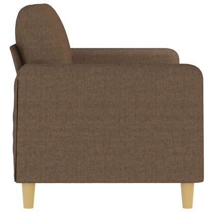 Tweezitsbank 140 cm stof bruin