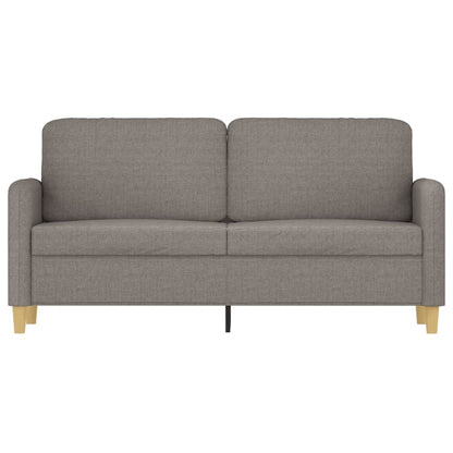 Tweezitsbank 140 cm stof taupe