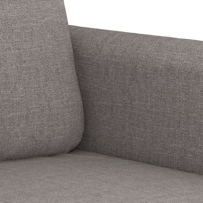 Tweezitsbank 140 cm stof taupe