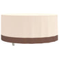 Tuinmeubelhoes rond 600D Ø 183x71 cm oxford beige