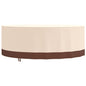 Tuinmeubelhoes rond 600D Ø 244x71 cm oxford beige