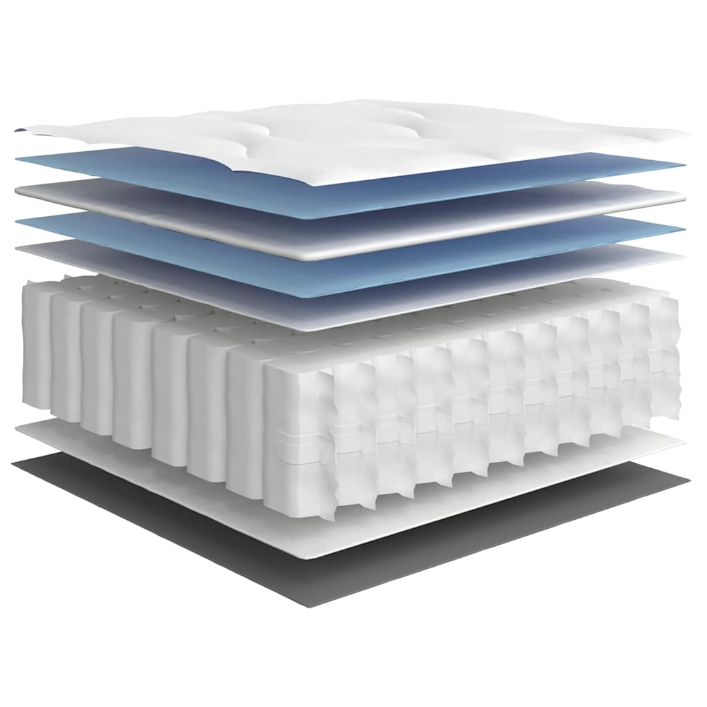 Pocketveringmatras middelhard 90x200 cm superkingsize