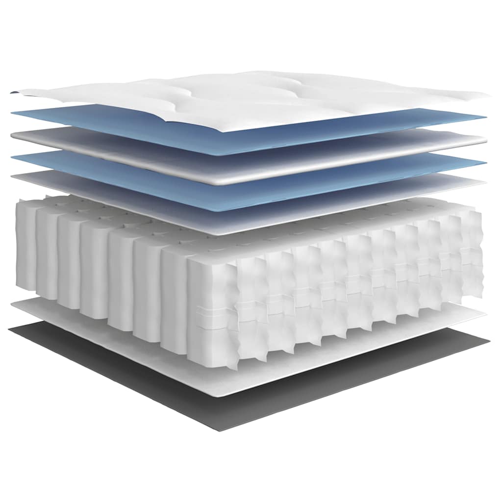 Pocketveringmatras middelhard 180x200 cm