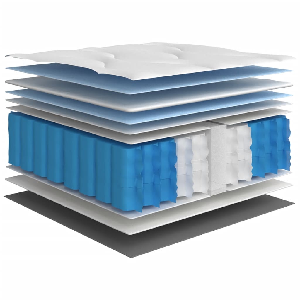 Pocketveringmatras middelhard-hard 100x200 cm
