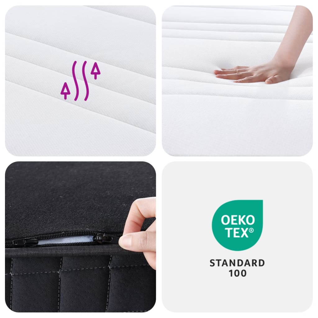Binnenveringmatras middelhard 90x200 cm