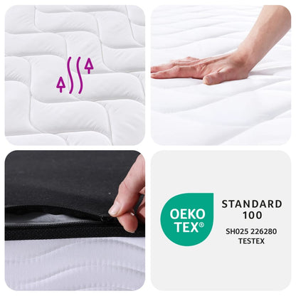 Binnenveringmatras middelhard 70x200 cm