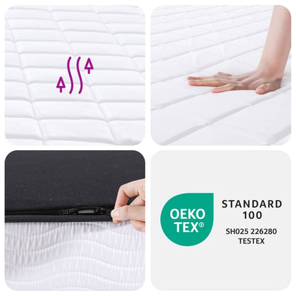 Schuimmatras middelzacht 80x200 cm