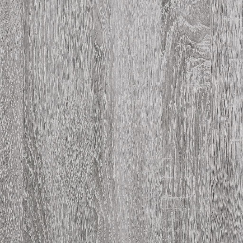 3-delige Tafeltjesset bewerkt hout grijs sonoma