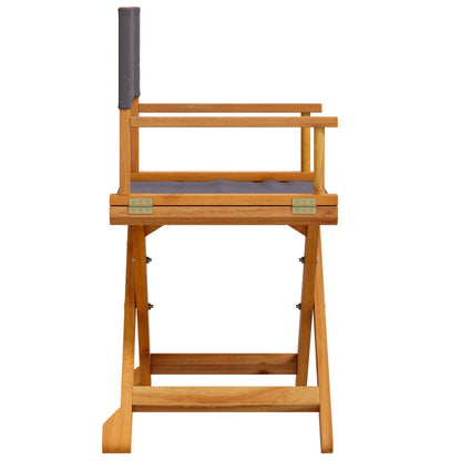 Tuinstoelen 6 st inklapbaar stof donkergrijs