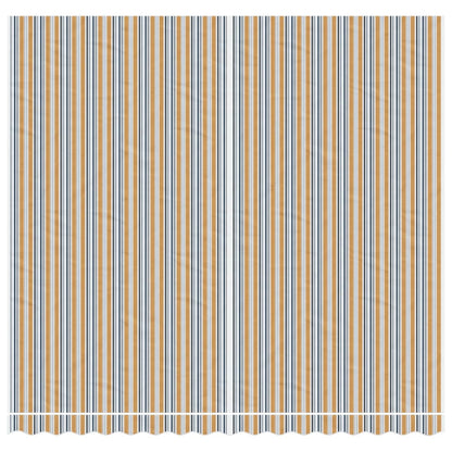 Vervangingsdoek voor luifel gestreept 4x3,5 m meerkleurig
