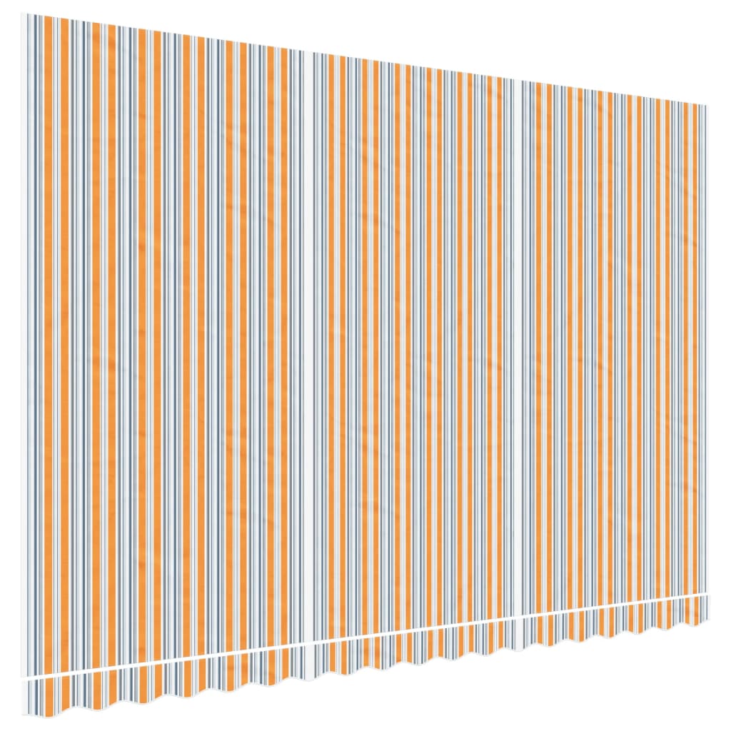 Vervangingsdoek voor luifel gestreept 4,5x3 m meerkleurig