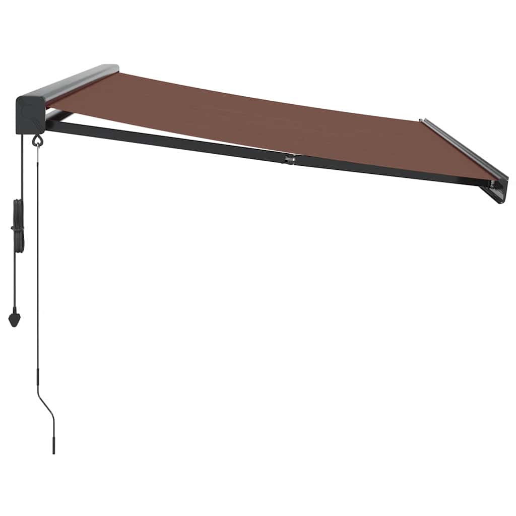 Luifel automatisch uittrekbaar 300x250 cm bruin