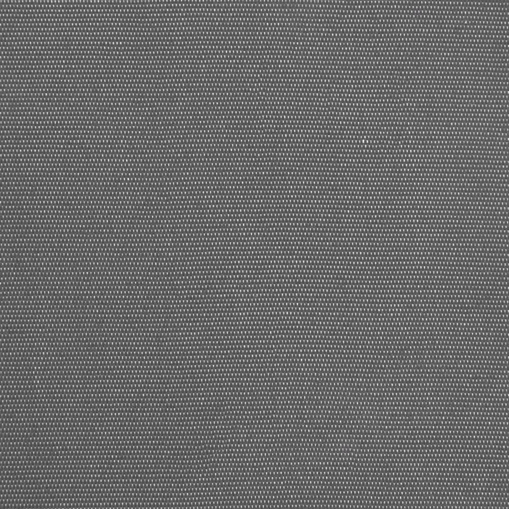 Luifel uittrekbaar 150x150 cm stof en staal antracietkleurig