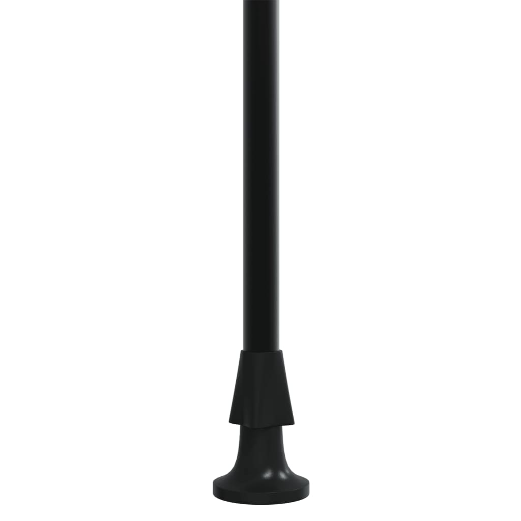 Luifel uittrekbaar 150x150 cm stof en staal crèmekleurig