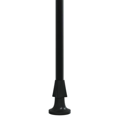 Luifel uittrekbaar 150x150 cm stof en staal crèmekleurig