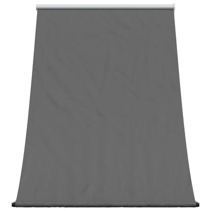 Luifel uittrekbaar 100x150 cm stof en staal antracietkleurig
