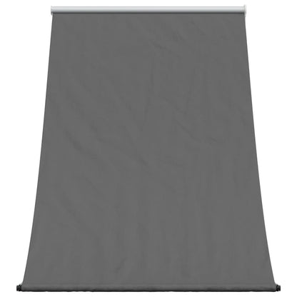 Luifel uittrekbaar 150x150 cm stof en staal antracietkleurig