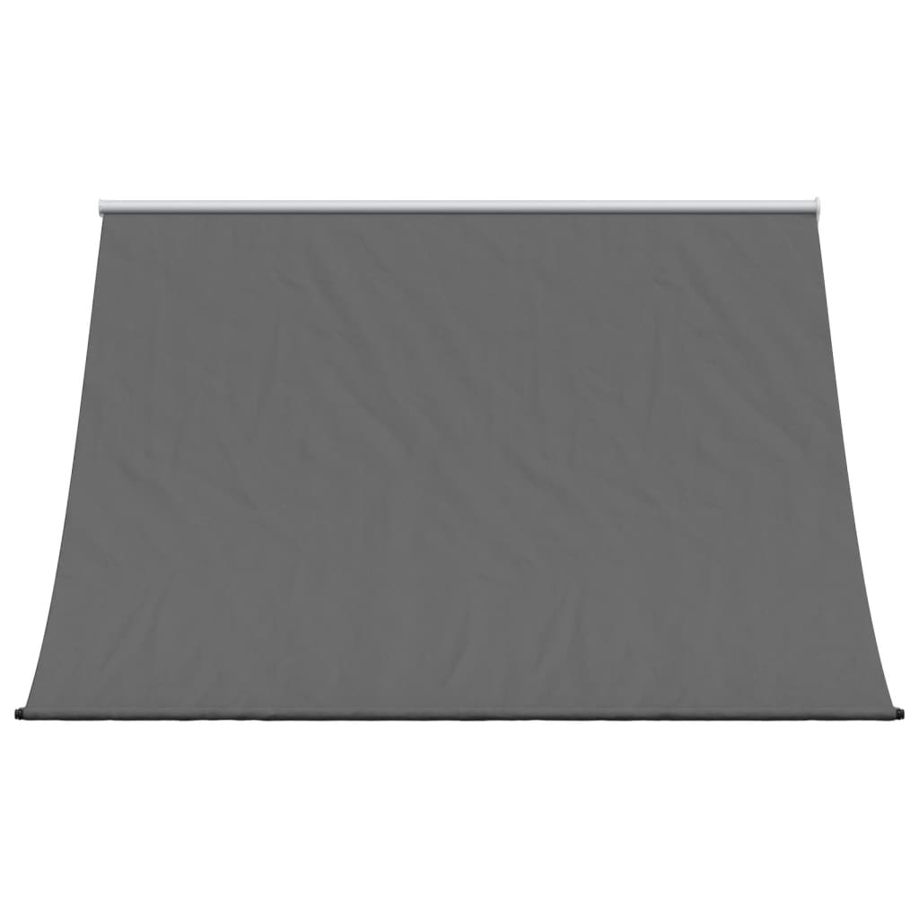Luifel uittrekbaar 250x150 cm stof en staal antracietkleurig