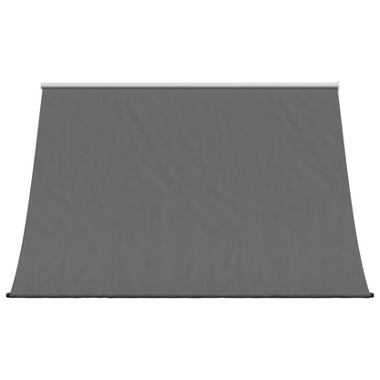 Luifel uittrekbaar 250x150 cm stof en staal antracietkleurig