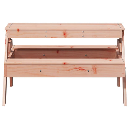Picknicktafel voor kinderen 88x97x52 cm massief douglashout