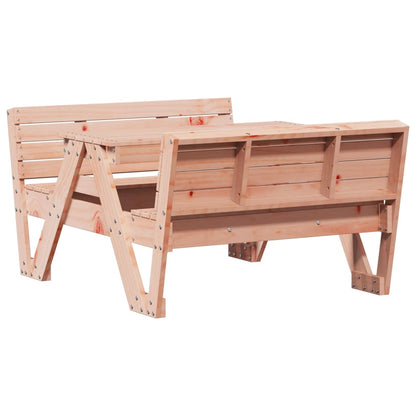 Picknicktafel voor kinderen 88x122x58 cm massief douglashout