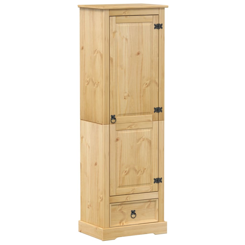 Kledingkast Corona 55x38x170 cm massief grenenhout