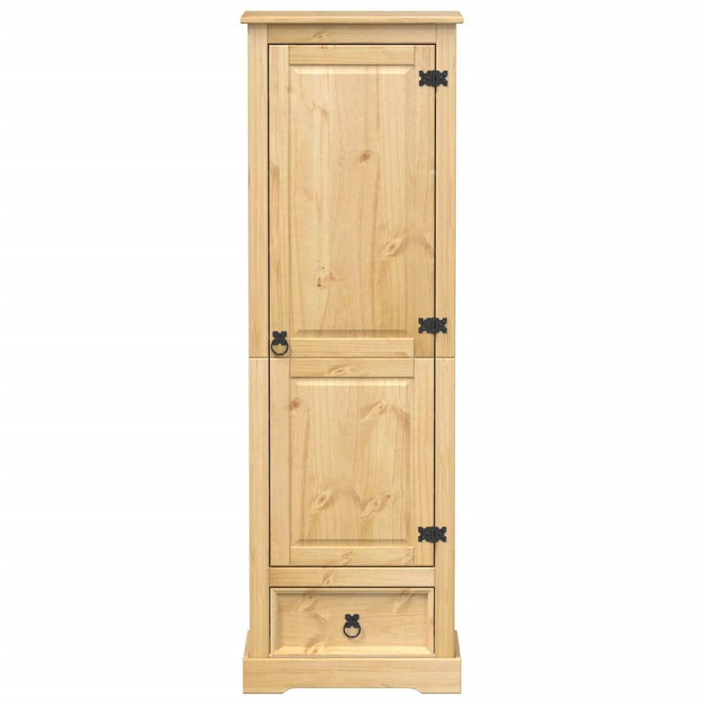 Kledingkast Corona 55x38x170 cm massief grenenhout