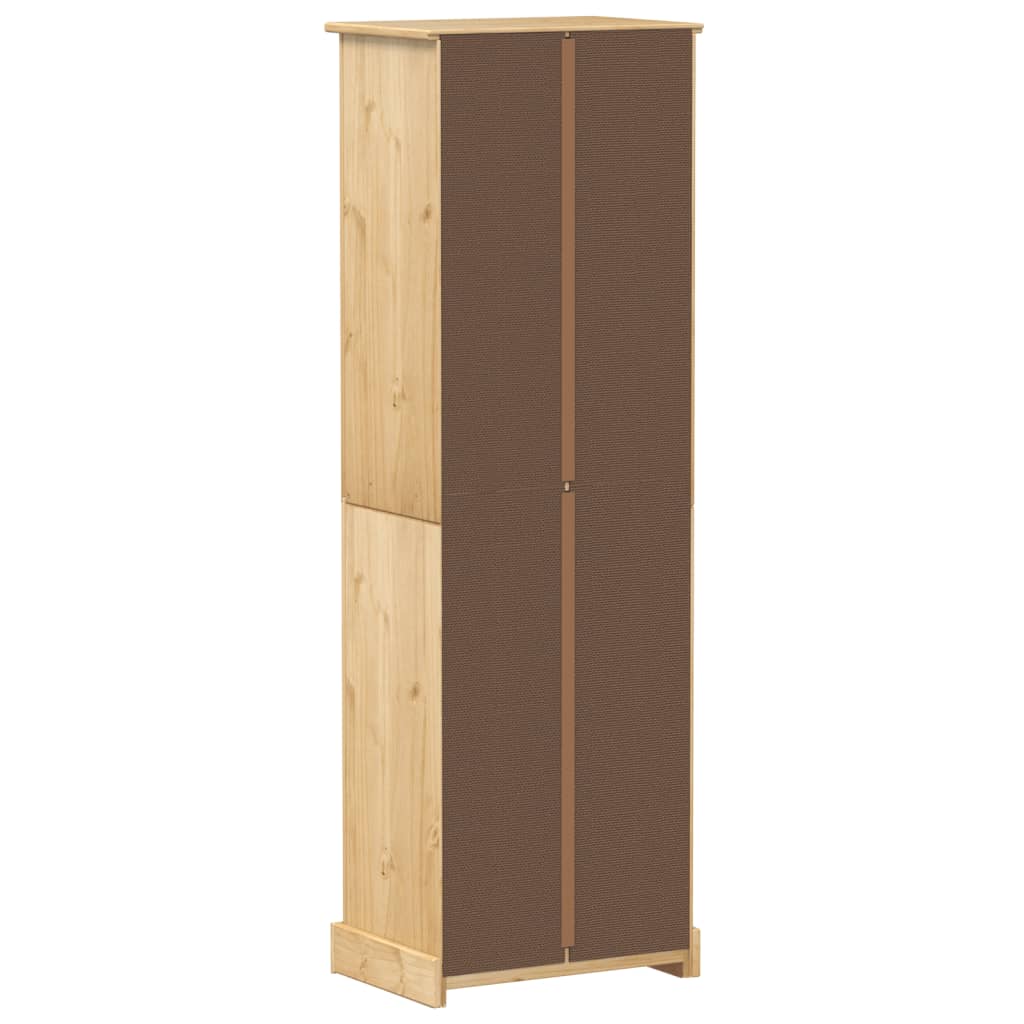 Kledingkast Corona 55x38x170 cm massief grenenhout
