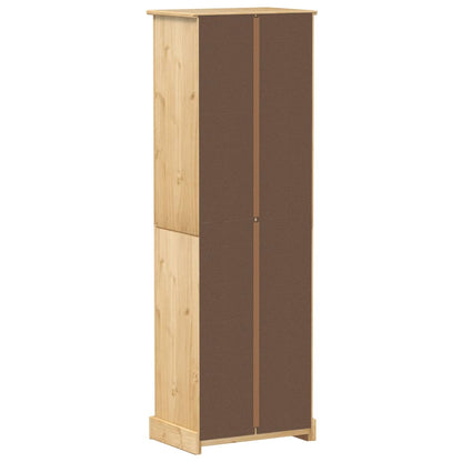 Kledingkast Corona 55x38x170 cm massief grenenhout