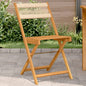 Bistrostoelen 2 st massief acaciahout en touw beige