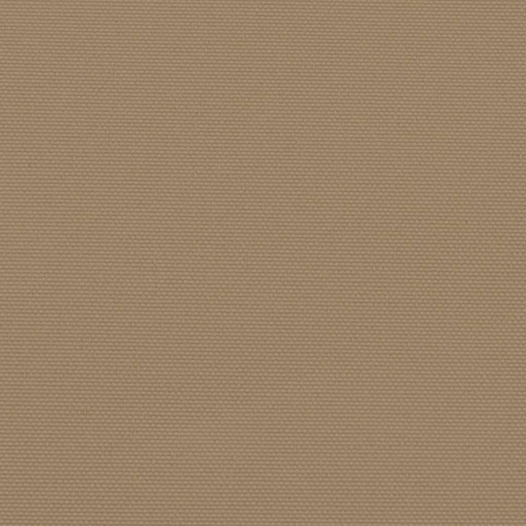 Windscherm uittrekbaar 200x300 cm taupe