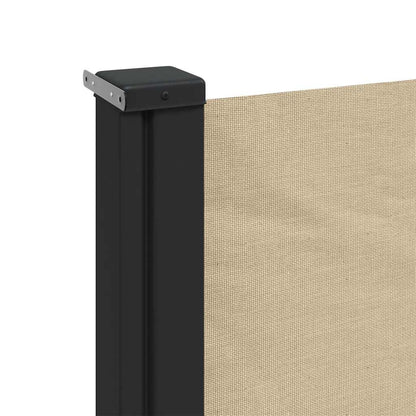 Windscherm uittrekbaar 160x500 cm beige