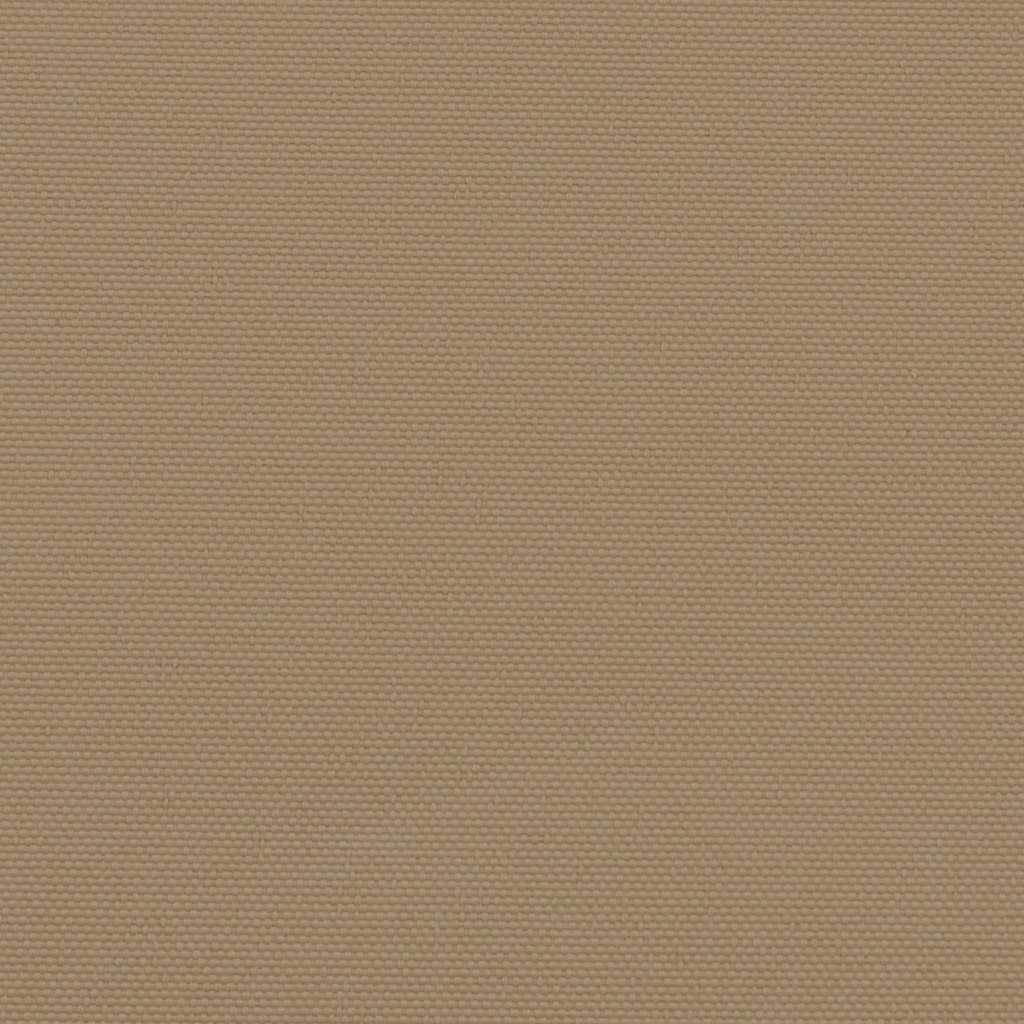 Windscherm uittrekbaar 160x500 cm taupe