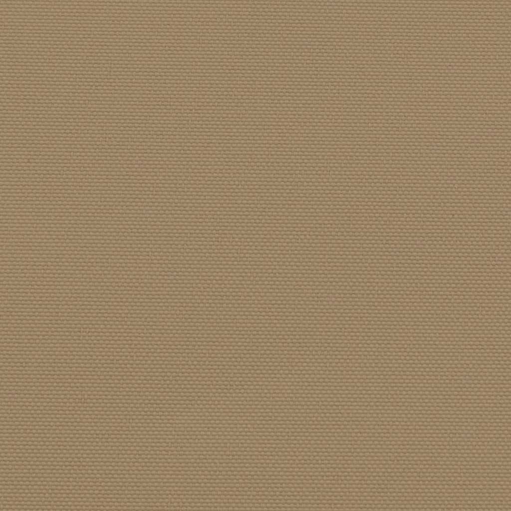 Windscherm uittrekbaar 180x500 cm taupe