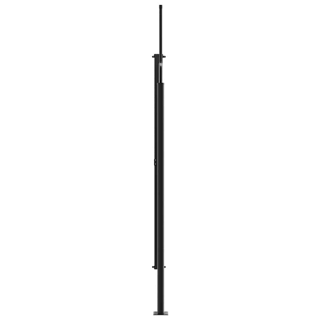 Windscherm uittrekbaar 200x600 cm wit