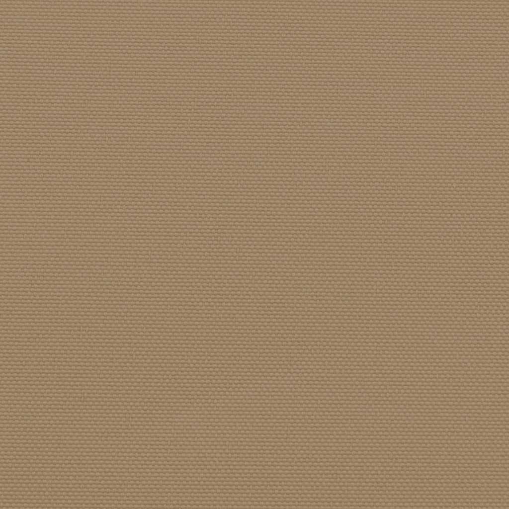 Windscherm uittrekbaar 220x600 cm taupe